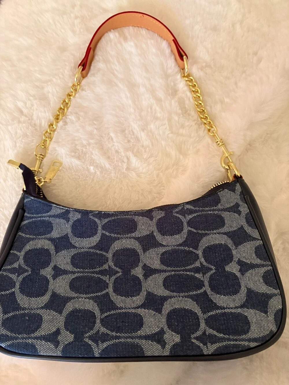 COACH Gold-Tone Zip Pull Accessory - Gold